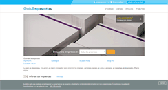 Desktop Screenshot of guiaimprentas.com